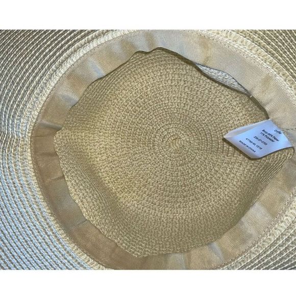 Lightweight Raffia Floppy Sun Hat - Bid Now = Discounted Shipping - Picture 4 of 9